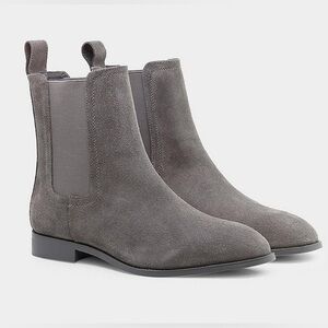 Saint Morta Nomad men’s leather Chelsea Boots dark‎ grey size 9
